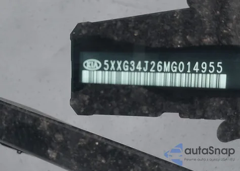 2021 Kia K5 Ex из США, поврежденный, VIN 5XXG34J26MG014955